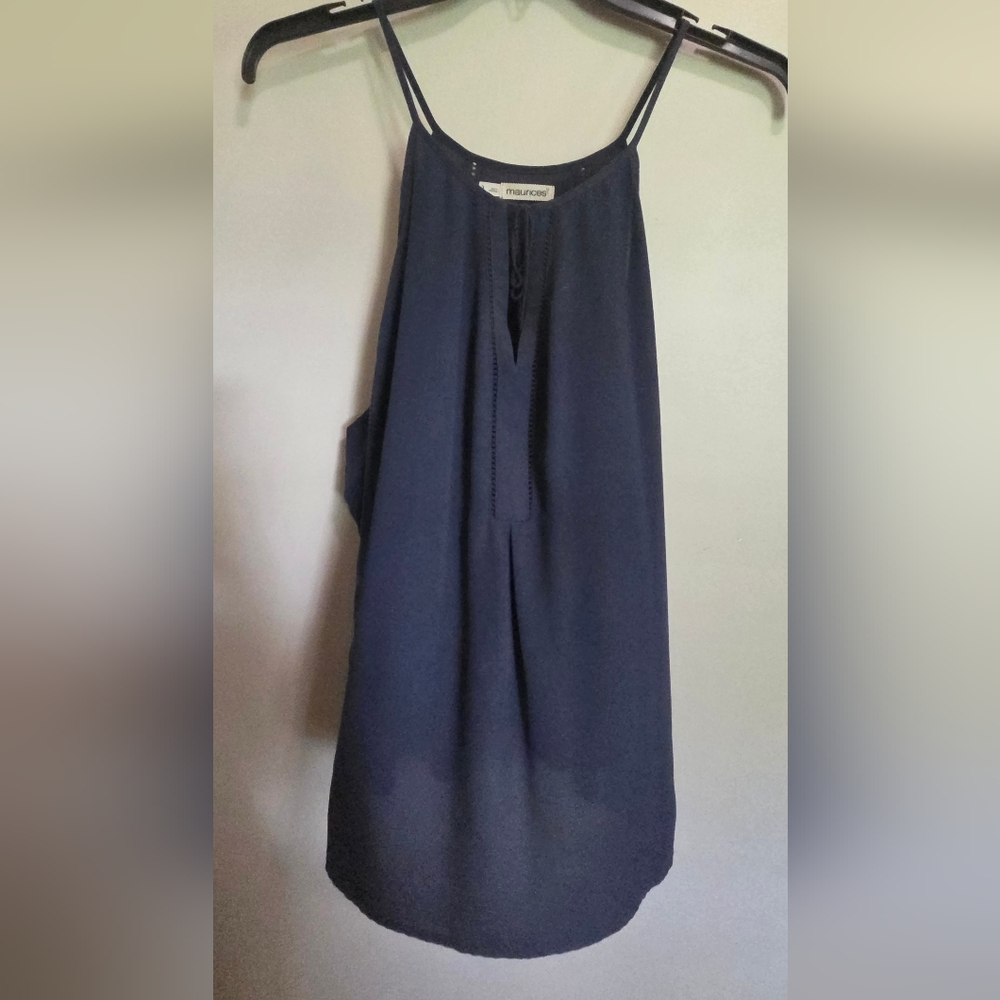 Maurices Blue Sleeveless Camisole Relaxed Fit